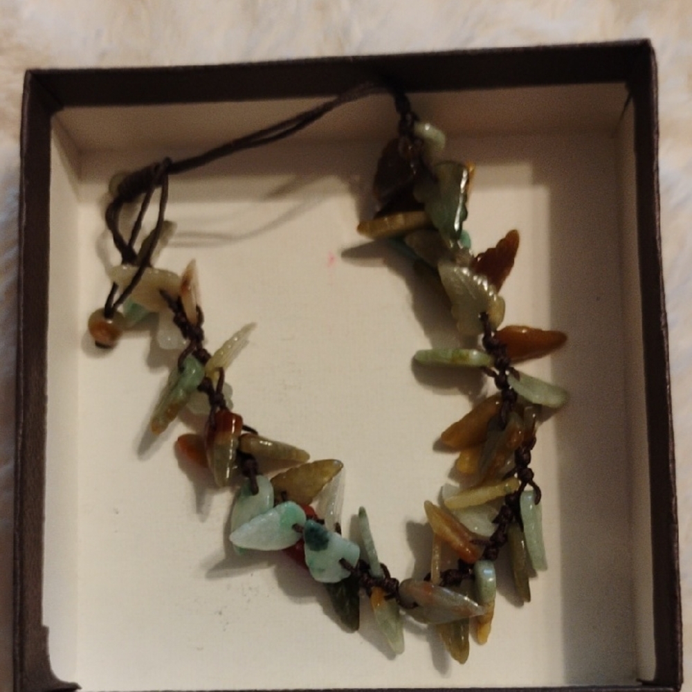 Multicolor Jade Stone Bracelet